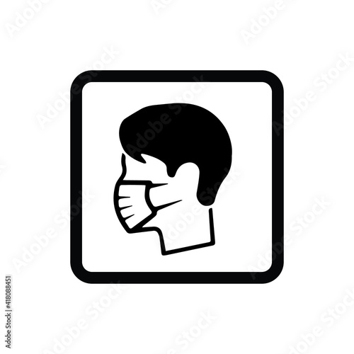 Road sign black corona virus vector icons
