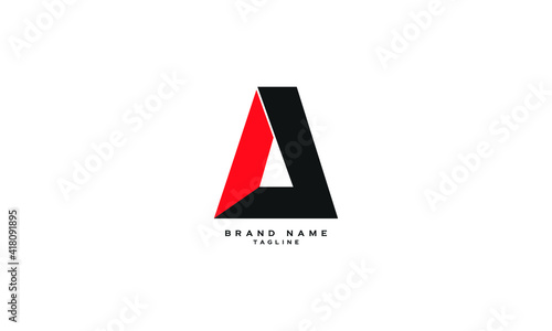 LI, IL, Abstract initial monogram letter alphabet logo design