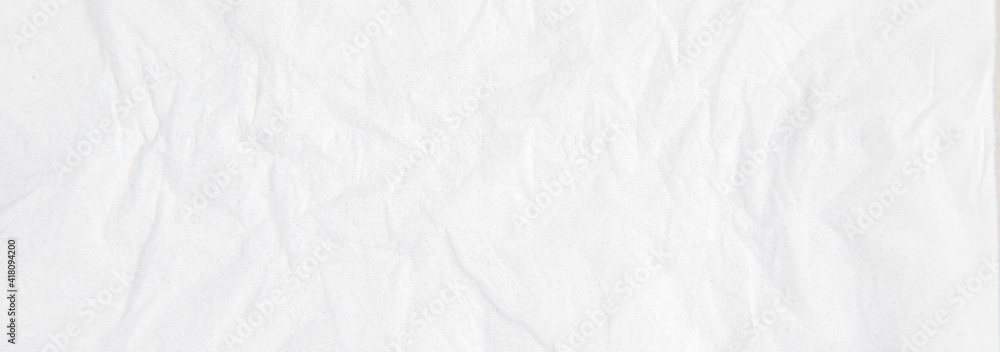 White crumpled paper texture background. White crumpled paper texture background.