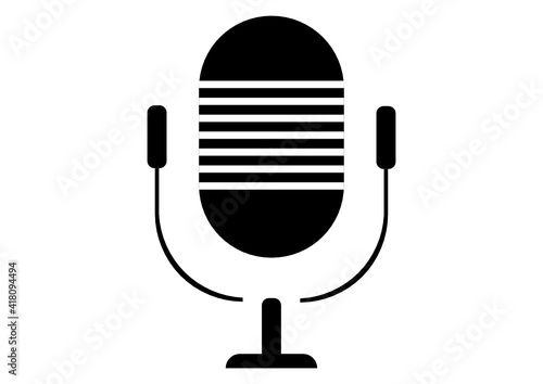 Symbol eines Mikrofon