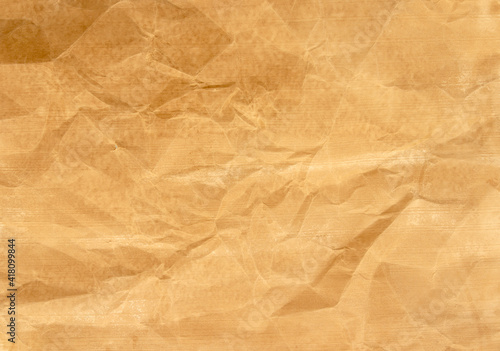 Old crumpled paper texture vintage background