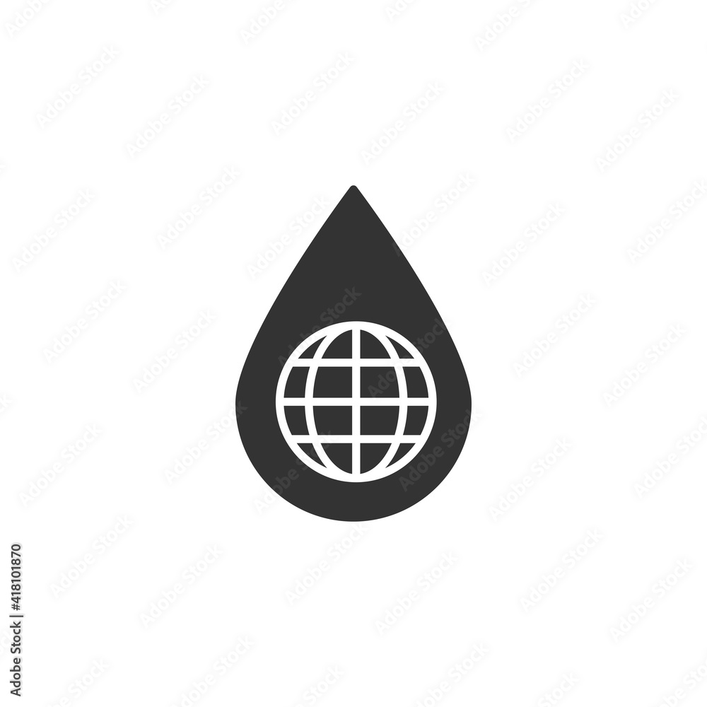 Save water icon isolated on white background. Drop symbol modern, simple, vector, icon for website design, mobile app, ui. Vector Illustration Save water icon isolated on white background. Drop symbol modern, simple, vector, icon for website design, mobile app, ui. Vector Illustration