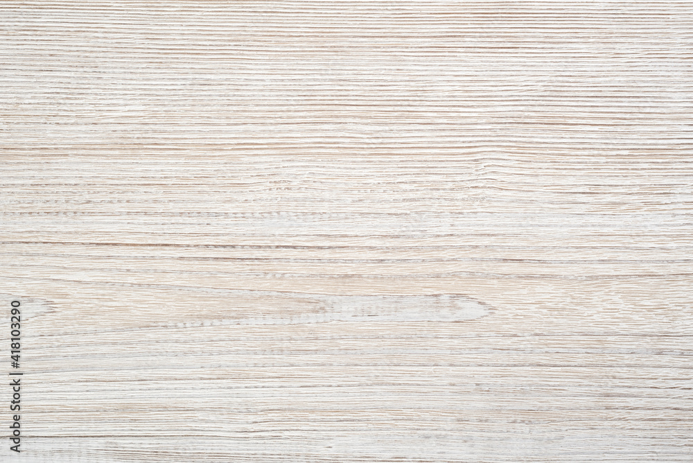 Fototapeta premium White old wooden surface as a background. Flat lay. Top view.