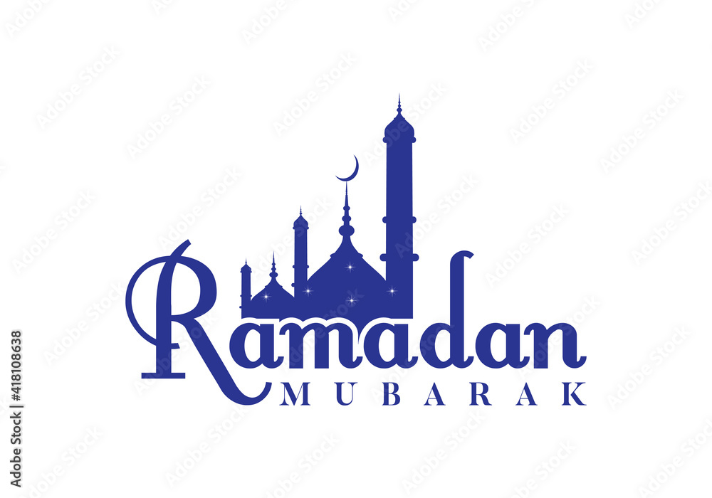 Happy Ramadan Kareem Islamic design Ramadan Mubarak