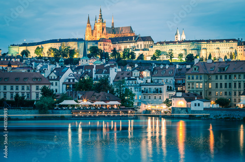 View on Hradcany in Prague, Czech Republic