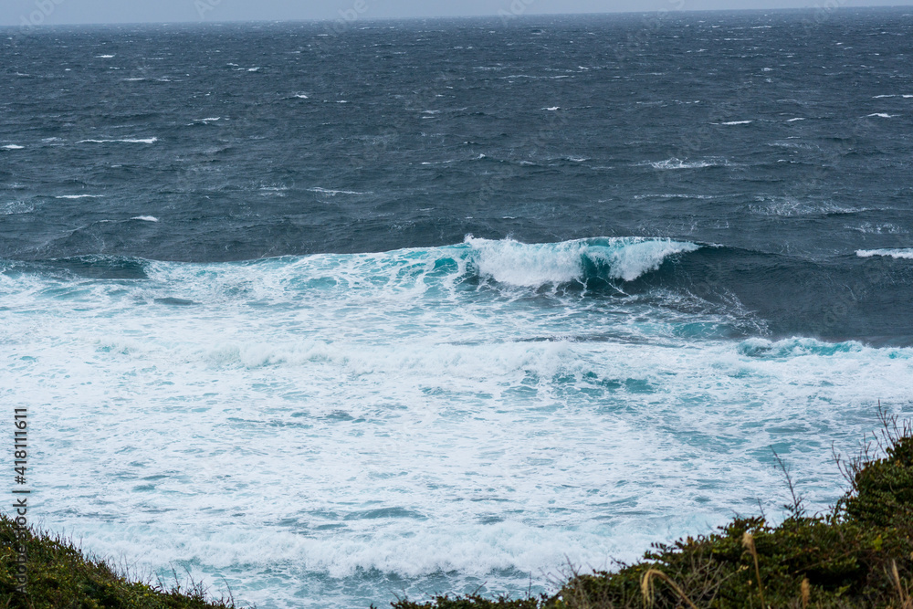 Fototapeta premium 角島 冬の日本海