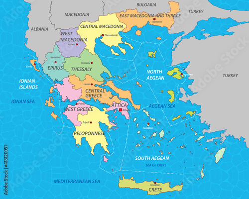 Greece map