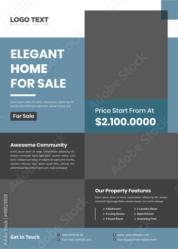 Real Estate Flyer Design Template