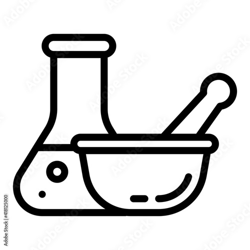 Premium download icon of herbal medication