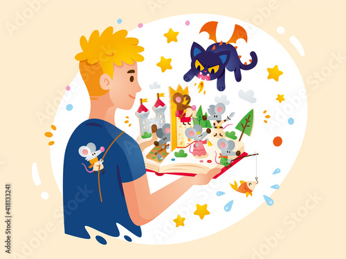 Fantasy Children Book Illustration