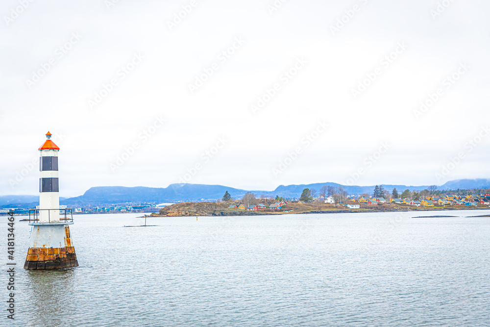 View of Oslo fjord in Norway