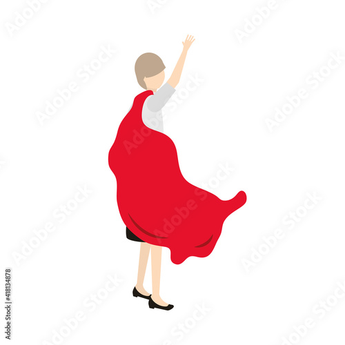 businesswoman cape courageous