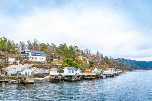 View of Oslo fjord in Norway © alexey_fedoren
