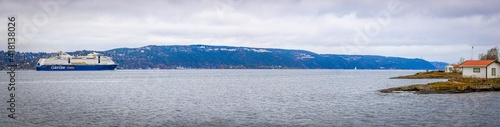 View of Oslo fjord in Norway
