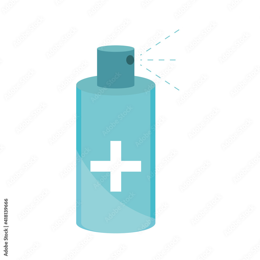 Fototapeta premium disinfectant spray alcohol