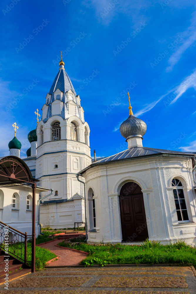 Fototapeta premium Nikitsky Monastery in Pereslavl-Zalessky, Russia. Golden ring of Russia
