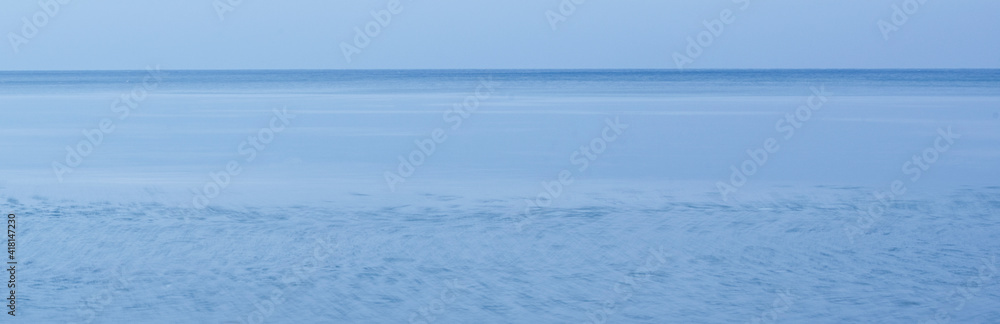 The Baltic Sea. Seascape winter background.