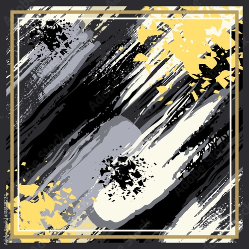 pattern of hijab motif design with abstract design. Silk scarf pattern vector design inspiration