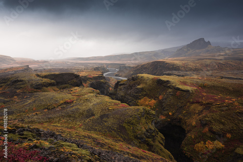 sunset in the mountains