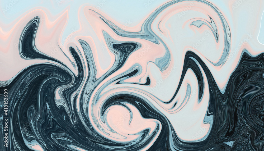 Abstract art - Liquid colour mix Abstract art - Liquid colour mix