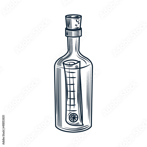 bottle with message