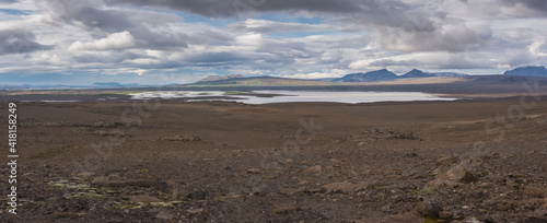 view of the mountains