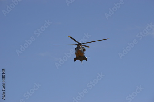 Turkish Army Cougar Helicopter