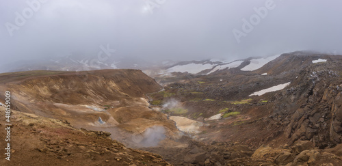 country volcanic landscape