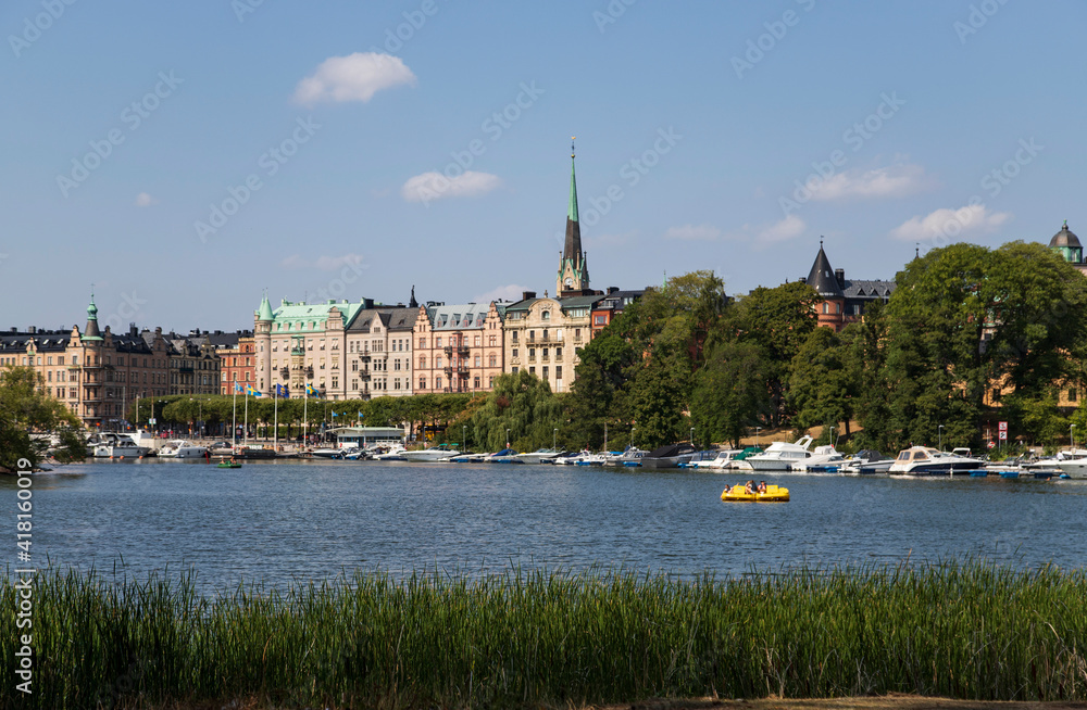 Obraz premium Urban landscape. Stockholm, Sweden.