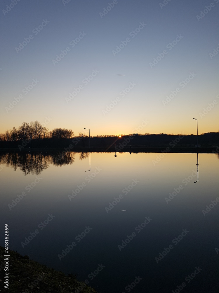 Fototapeta premium Sonnenuntergang