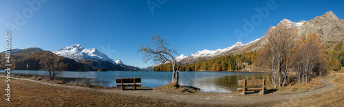 Panorama Silser See photo