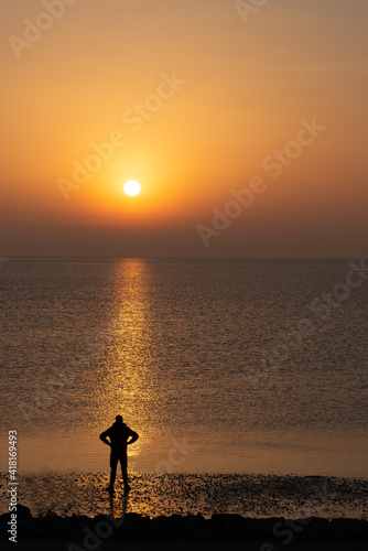 Sonnenuntergang am Meer