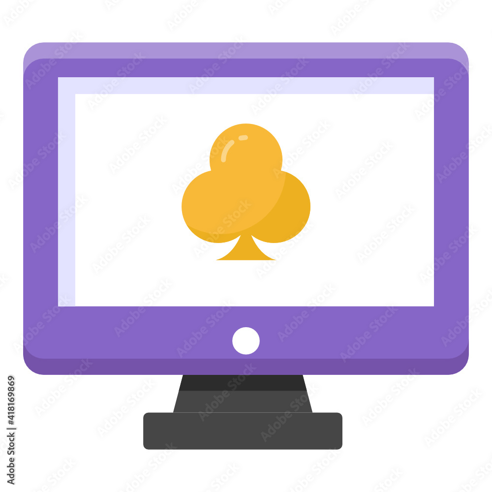 An online casino in flat editable design
An online casino in flat editable design