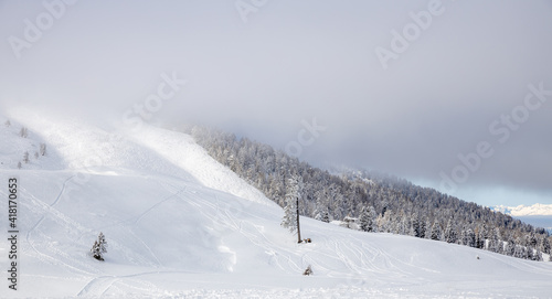 Winter Austrian Alps, Dobrach Mountain