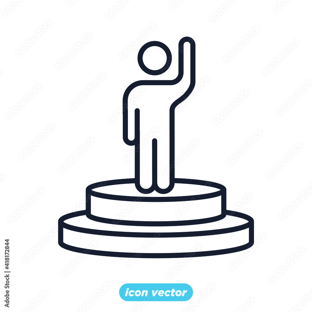 winner icon. winner business management symbol template for graphic and web design collection logo vector illustration winner icon. winner business management symbol template for graphic and web design collection logo vector illustration
