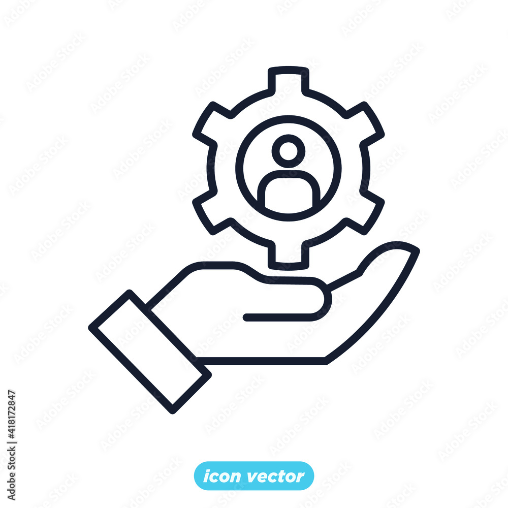 skill icon. skill business management symbol template for graphic and web design collection logo vector illustration