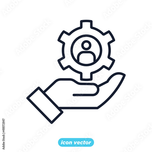 skill icon. skill business management symbol template for graphic and web design collection logo vector illustration