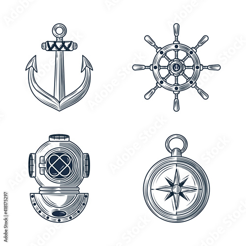nautical sketch collection