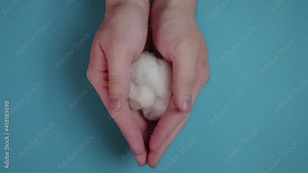 A handful of cotton A handful of cotton