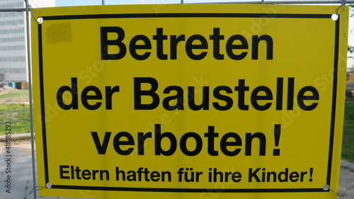 Betreten verboten 06