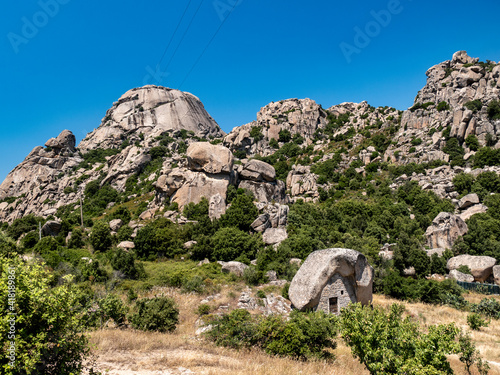 Obraz na plátně Il Monte Pulchiana , Tempio Pausania, Sardegna