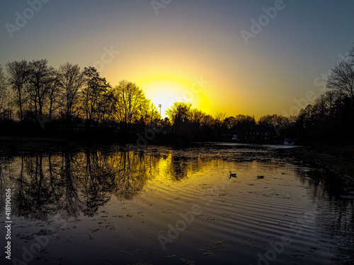 Sonnenuntergang am See