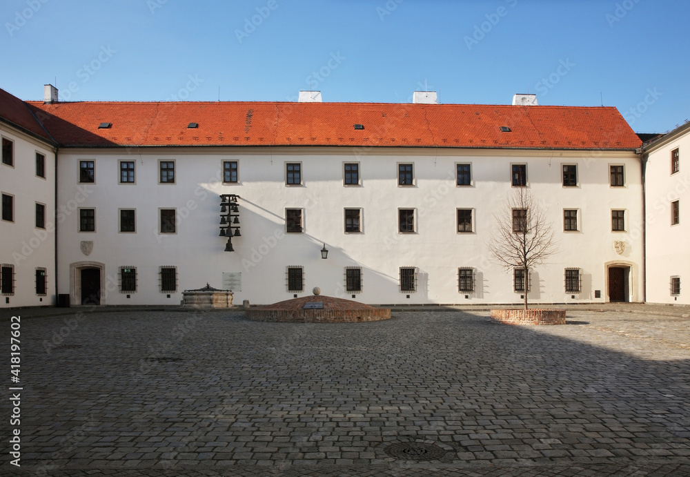 Spilberk Castle in Brno. Czech republic