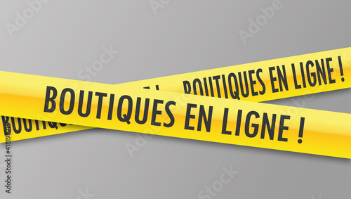 Logo boutiques en ligne.