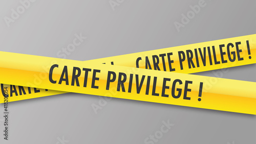 Logo carte privilège.