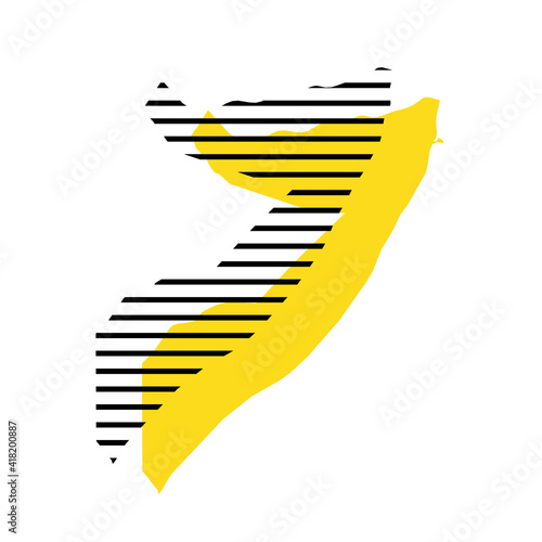 Somalia - country silhouette