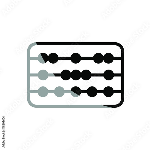 Illustration Vector graphic of abacus icon