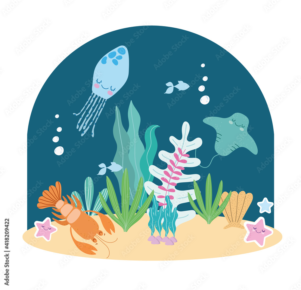 Obraz premium under the sea