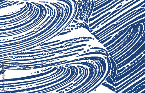 Grunge texture. Distress indigo rough trace. Ecstatic background. Noise dirty grunge texture. Except