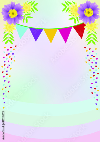 Greeting card/invitation for children's birthday